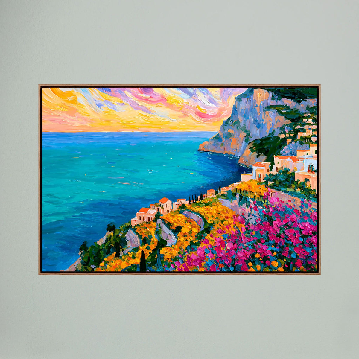 Vibrant Amalfi Coast Horizon