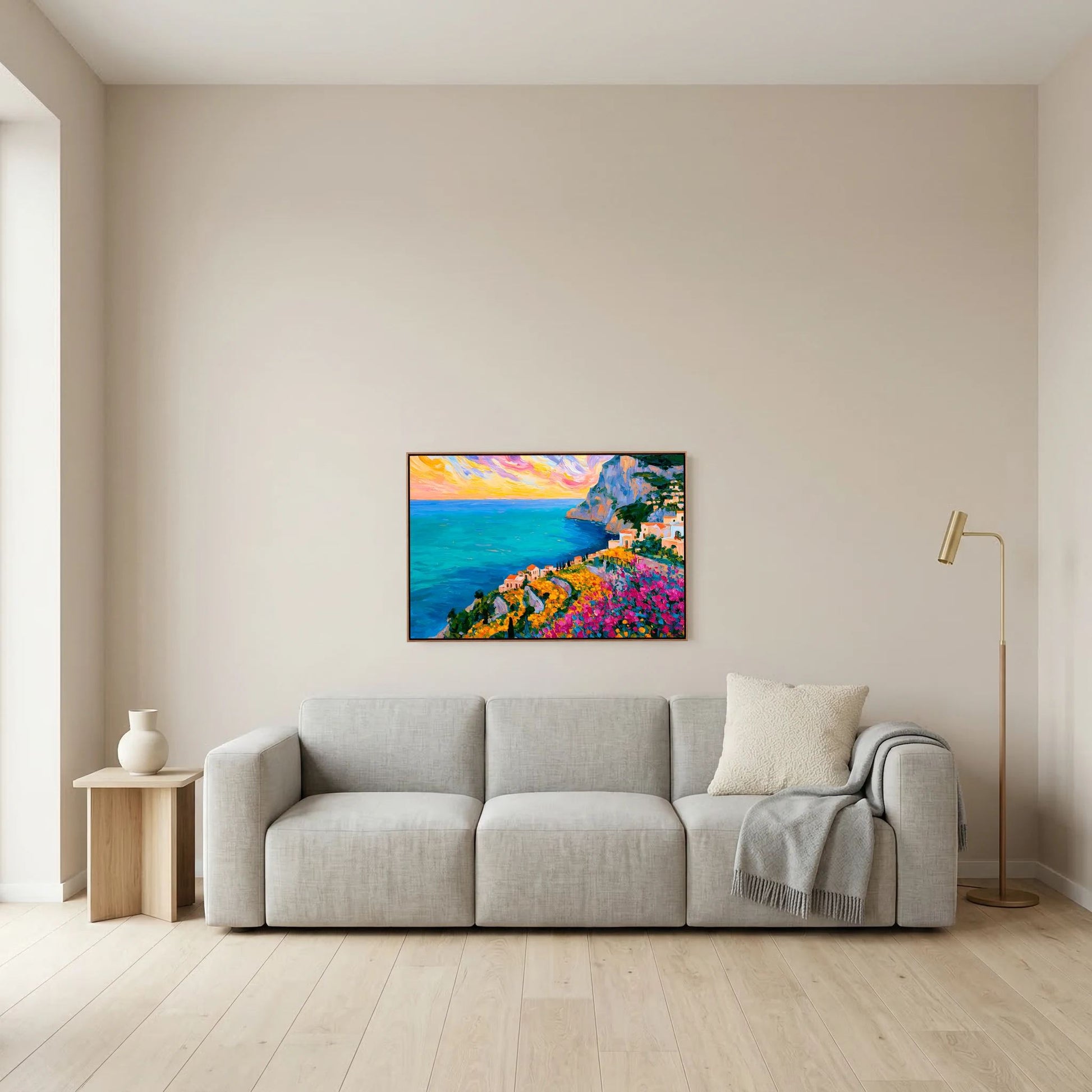 Vibrant Amalfi Coast Horizon