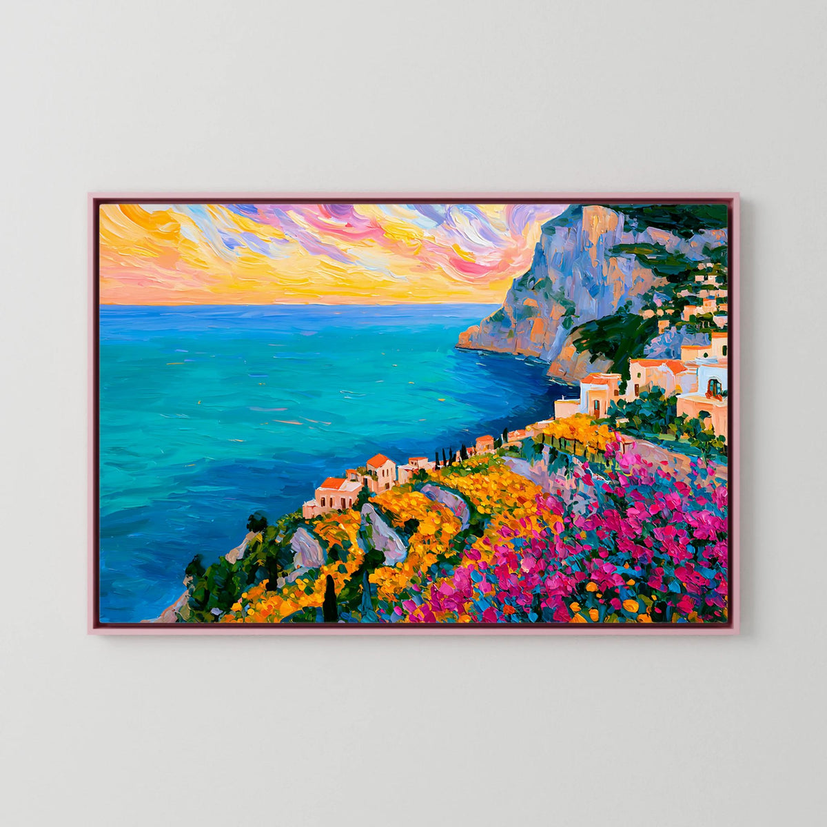Vibrant Amalfi Coast Horizon