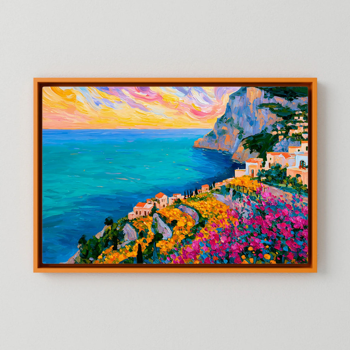 Vibrant Amalfi Coast Horizon