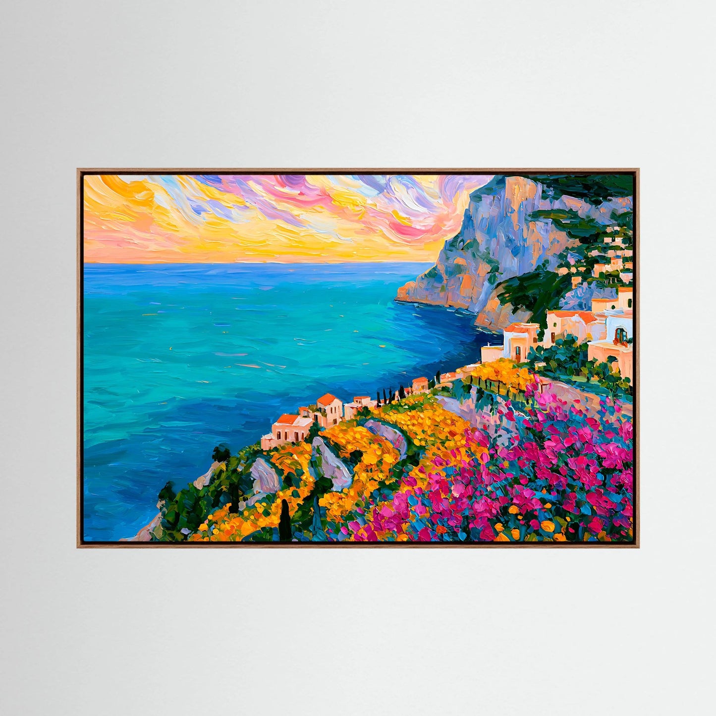 Vibrant Amalfi Coast Horizon