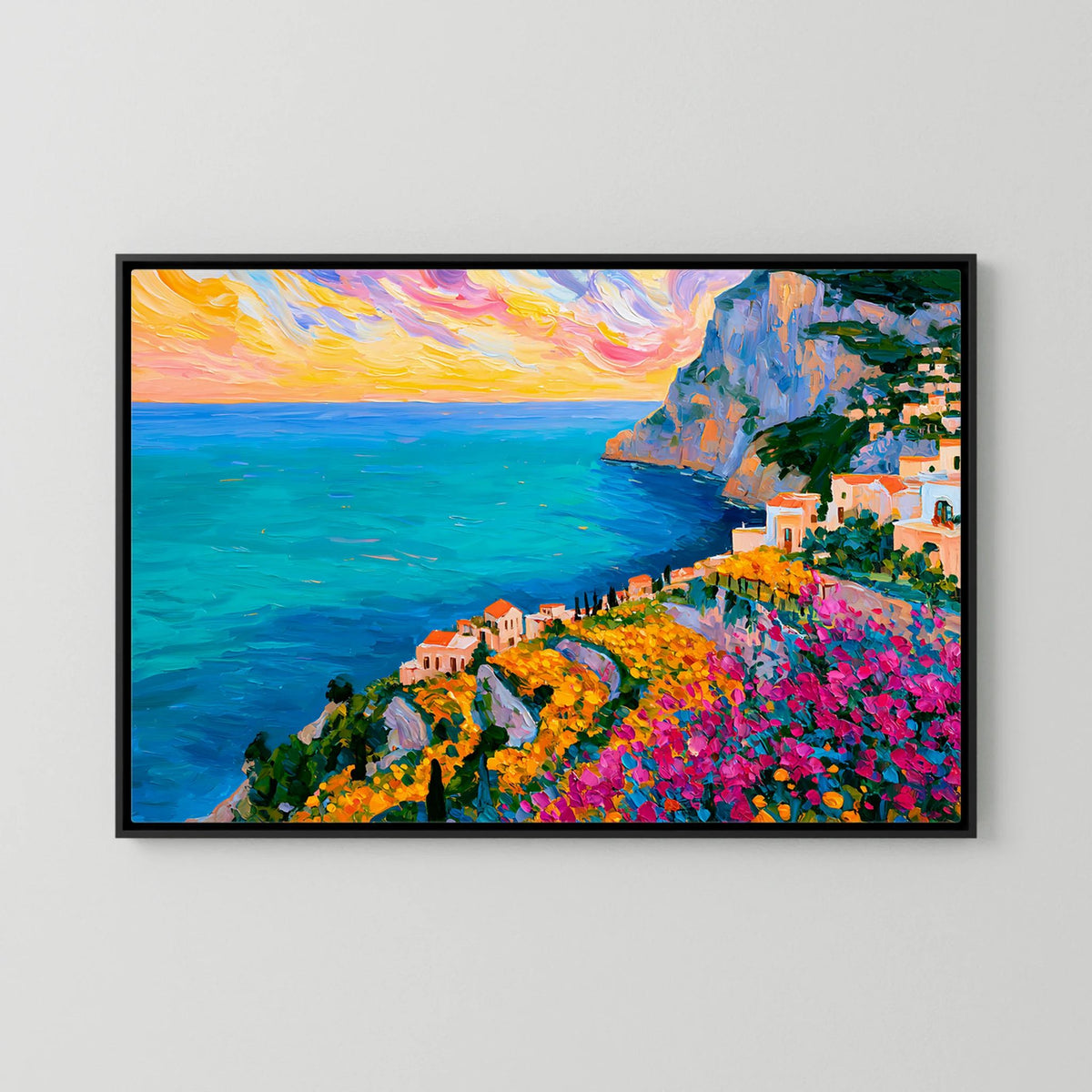Vibrant Amalfi Coast Horizon
