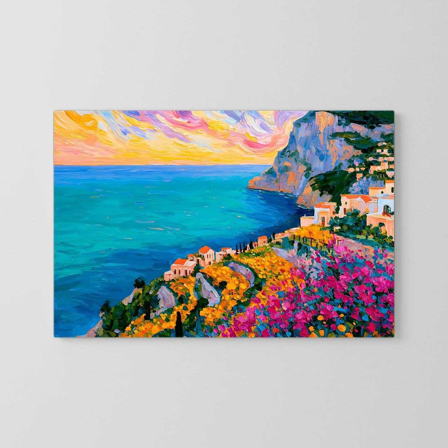 Vibrant Amalfi Coast Horizon
