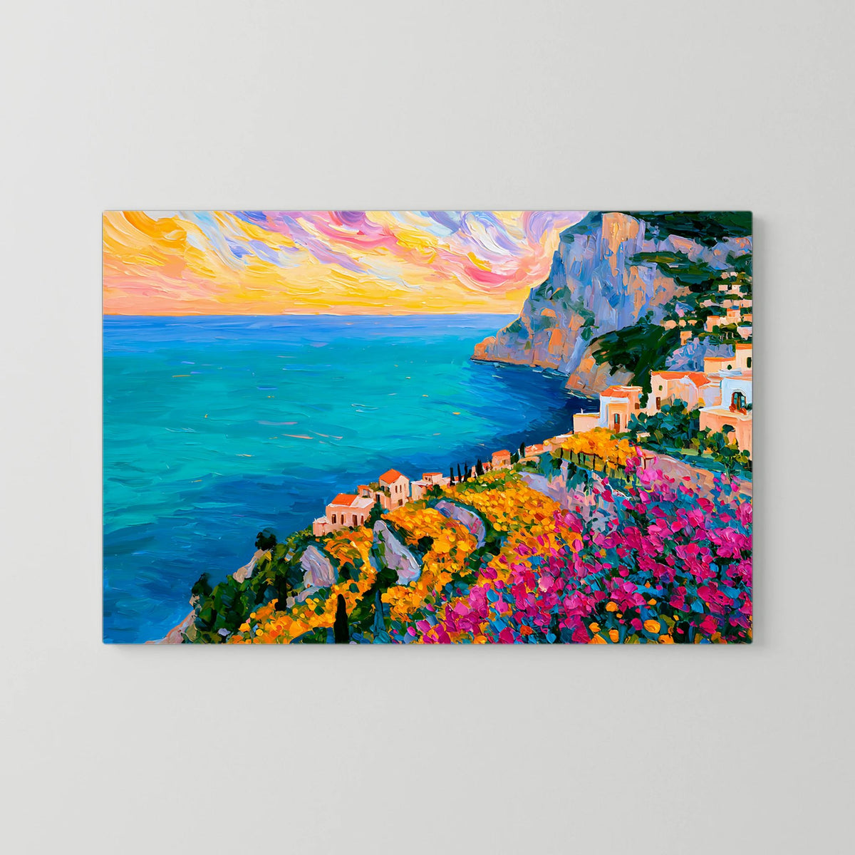 Vibrant Amalfi Coast Horizon