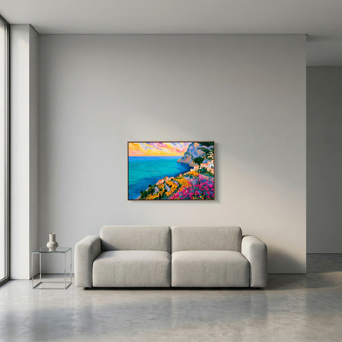 Vibrant Amalfi Coast Horizon