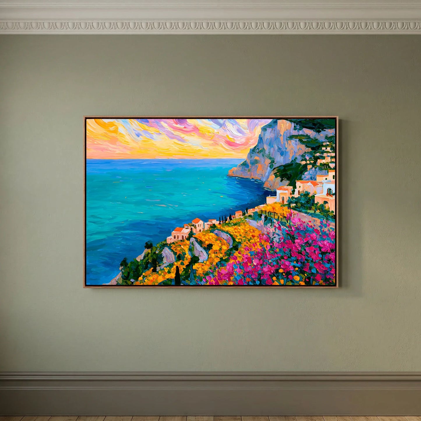 Vibrant Amalfi Coast Horizon