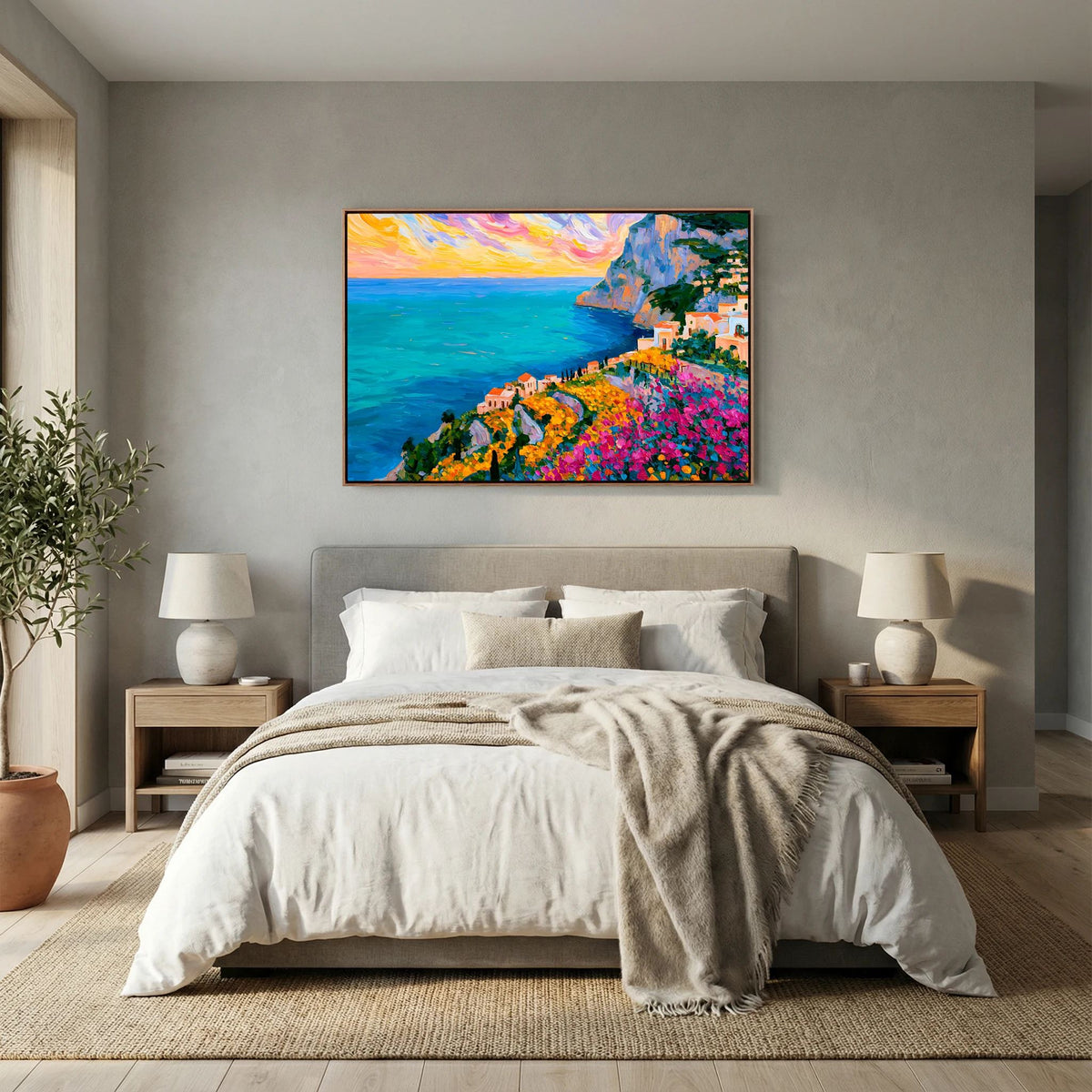 Vibrant Amalfi Coast Horizon