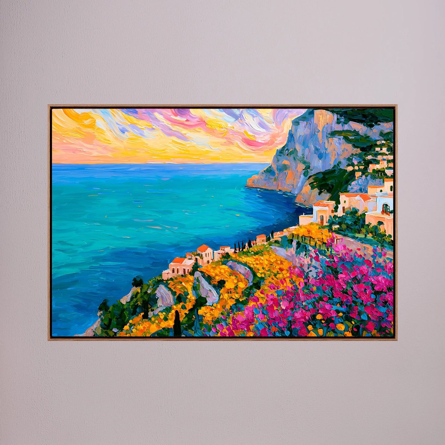 Vibrant Amalfi Coast Horizon