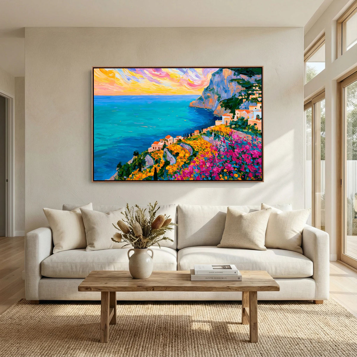 Vibrant Amalfi Coast Horizon