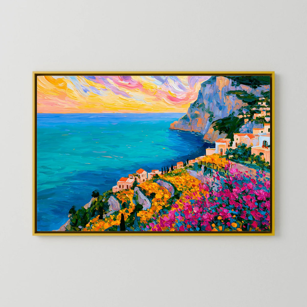 Vibrant Amalfi Coast Horizon